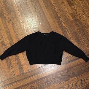 Zara Knit Black Sweater